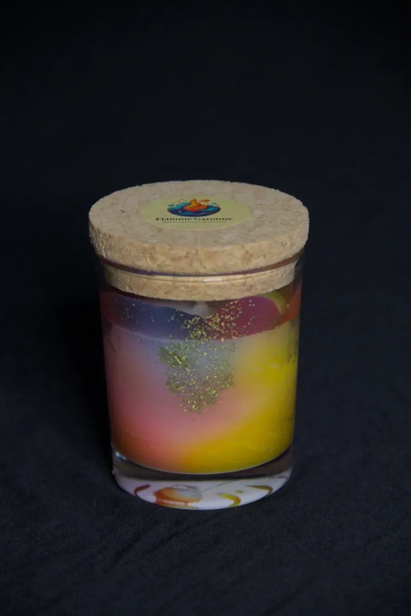 Bougie artisanale Contemplation — fruits des bois, cire de soja