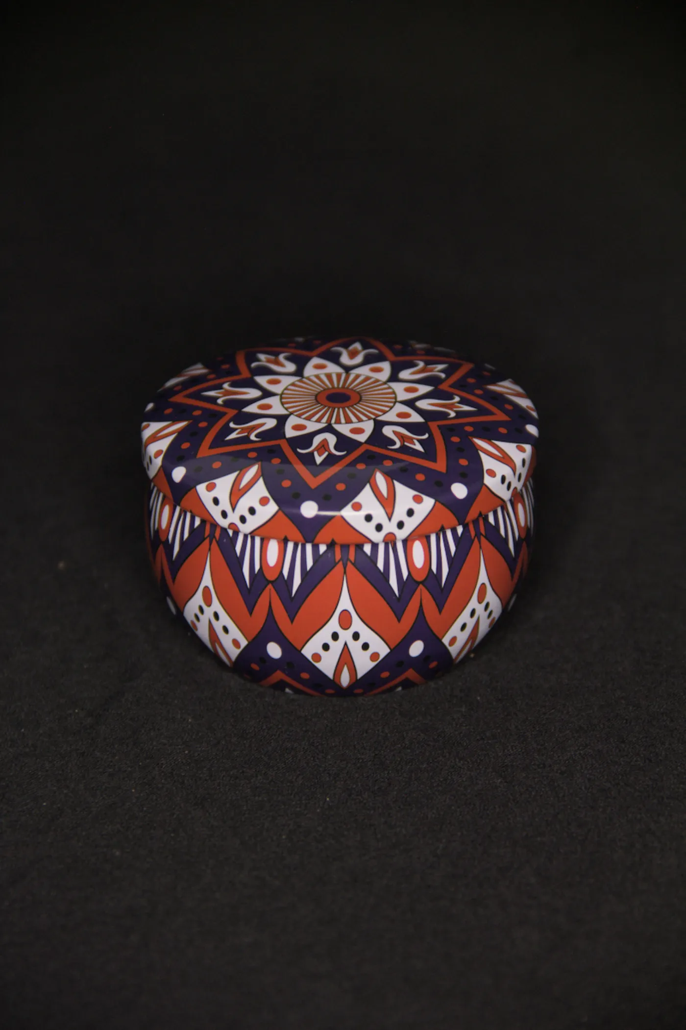 Bougie Mandala — Flamme Garonne — vue 2
