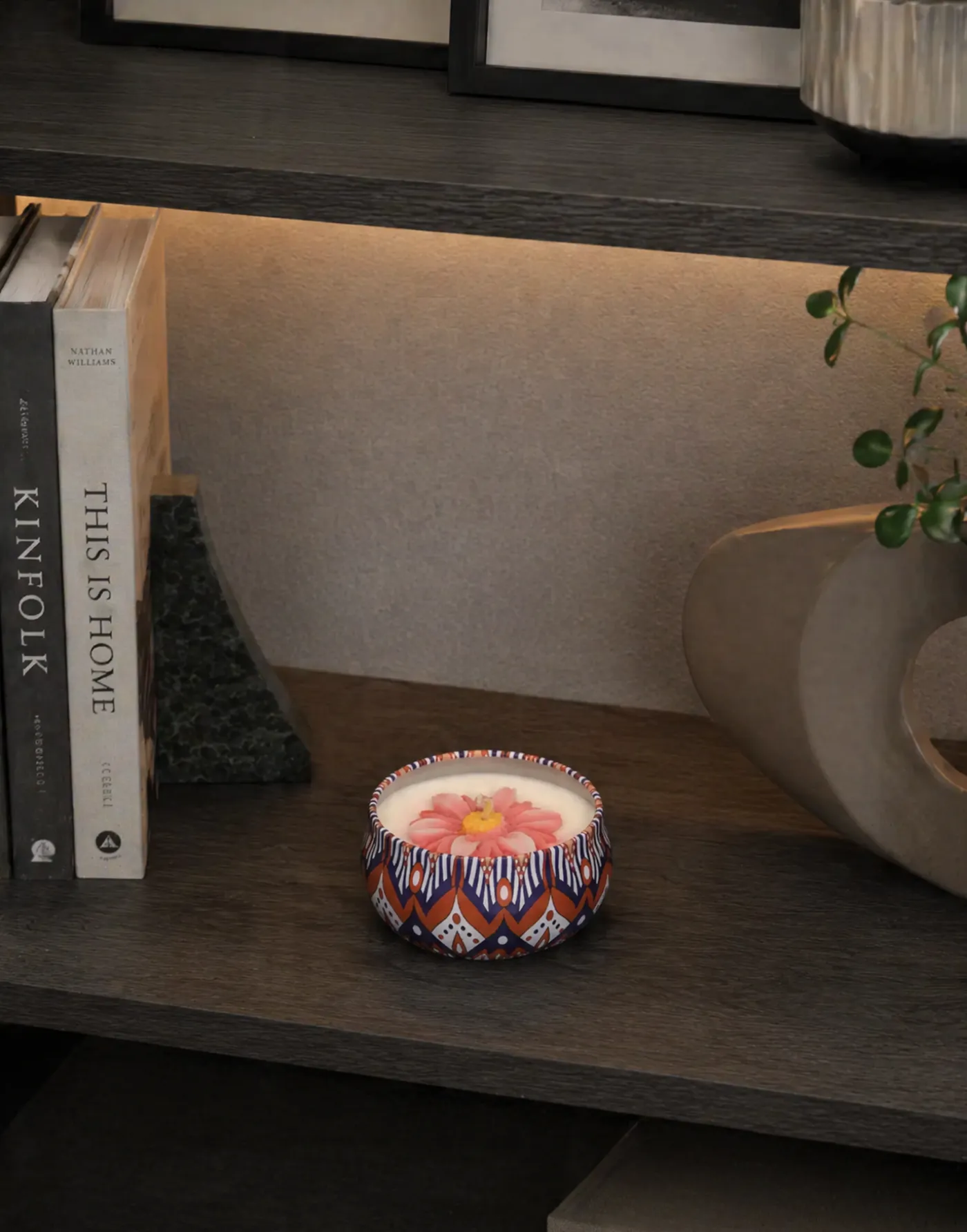 Bougie Mandala — Flamme Garonne — vue 7